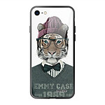 Evetane Coque iPhone 7/8/ iPhone SE 2020/ 2022 Coque Soft Touch Glossy Tigre Fashion Design