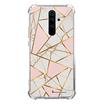 LaCoqueFrançaise Coque Xiaomi Redmi Note 8 Pro anti-choc souple angles renforcés transparente Motif Marbre Rose