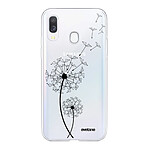 Evetane Coque Samsung Galaxy A40 360 intégrale transparente Motif Pissenlit Tendance