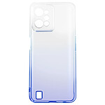 Avizar Coque Realme C31 Design dégradé Silicone gel Souple Ultra-fine Sur-mesure  Bleu