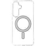 Avizar Coque pour Samsung Galaxy S24 Plus MagSafe Dos Rigide Contour Souple Transparent