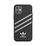 Adidas Coque de Protection pour iPhone 12 Mini Originals 3 Stripes Noir