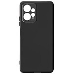 Avizar Coque pour Xiaomi Redmi Note 12 4G Silicone Semi-rigide Finition Douce au Toucher Fine  Noir