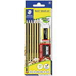 STAEDTLER Kit crayon Noris + gomme + taille-crayon GRATUIT