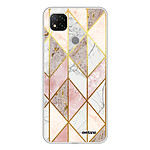 Evetane Coque Xiaomi Redmi 9C 360 intégrale transparente Motif Marbre Rose Losange Tendance