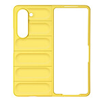 Avizar Coque pour Samsung Galaxy Z Fold 5 Silicone Gel Souple et Robuste  Jaune