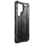 Supcase Coque Supcase Samsung Galaxy S23 Ultra, Antichoc avec Compartiment Stylet, Unicorn Beetle Noir Métallisé