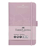 FABER-CASTELL Carnet, A6, quadrillé, rose