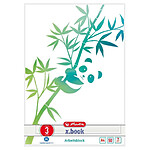 HERLITZ Bloc de cours GREENline A4, 50 feuilles, réglure 3