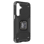 Avizar Coque pour Samsung Galaxy A25 5G Antichoc Bague Rotative Multifonction Noir