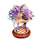 No Game No Life - Statuette 1/7 Shiro & Schwi 22 cm