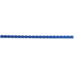 GBC Lot de 100 CombBind Peignes de reliure bleu 6 mm