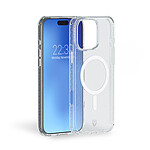 Force Case Coque pour iPhone 16 Pro MagSafe Renforcée AIR Système Tryax 3M avec Paillettes Transparent