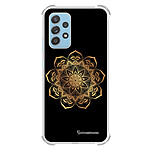 LaCoqueFrançaise Coque Samsung Galaxy A52 Silicone antichocs Solides coins renforcés  transparente Motif Mandala Or