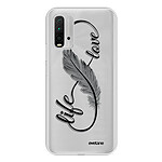 Evetane Coque Xiaomi Redmi 9T 360 intégrale transparente Motif Love Life Tendance