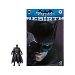 DC Direct Page Punchers - Figurine et comic book Batman (Rebirth) 8 cm