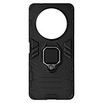 Avizar Coque pour Xiaomi 14 Ultra Anneau Support Bi-matière Antichoc Noir