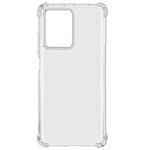 Avizar Coque pour Xiaomi Redmi Note 12 5G Silicone Gel Coins Renforcés  Transparent