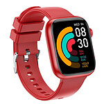 Forever Montre Connectée avec Appels Bluetooth Contrôle Caméra IGO Watch 3 Rouge