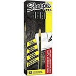 SHARPIE Marqueur Polyvalent China Marker Pointe Fine 2 mm Noir x 12