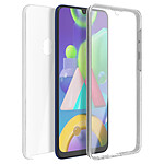 Avizar Coque Galaxy M31 / M21 / M30s Protection Arrière Rigide Avant Souple Transparent