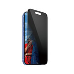 Panzer Glass Protection d'Écran pour iPhone 16 avec Filtre de Confidentialité Noir transparent