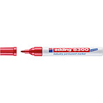 EDDING Marqueur Permanent Spécial Industrie 8300 Rouge Pointe Ronde 1,5-3 mm