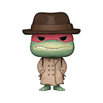 Les Tortues Ninja - Figurine POP! Raphael avec avec manteau et chapeau 9 cm