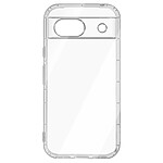 Avizar Coque pour Google Pixel 8a Silicone Souple Design Fin Transparent