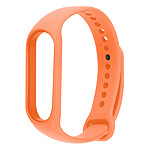 Avizar Bracelet pour Xiaomi Mi Band 5 / 6 / 7 Silicone Soft Touch Waterproof Orange