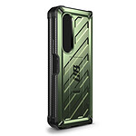 Supcase Coque pour Samsung Galaxy Z Flip 4 Multicouche Clip ceinture et béquille support Unicorn Beetle Kickstand Case  Verte