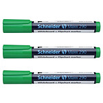 SCHNEIDER Marqueur tableau blanc Maxx 290 vert x 3