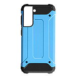 Avizar Coque Samsung Galaxy S21 Plus Hybride Design Relief Antichute bleu