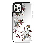 LaCoqueFrançaise Coque iPhone 12/12 Pro miroir Fleurs Sauvages Design