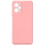 Avizar Coque pour Xiaomi Redmi Note 12 5G Silicone Semi-rigide Finition Douce au Toucher Fine  Rose