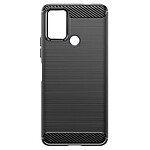 Avizar Coque pour Nokia C22 Flexible Effet Carbone Noir