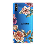 LaCoqueFrançaise Coque Xiaomi Redmi 9A 360 intégrale transparente Motif Amour en fleurs Tendance