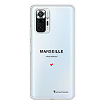 LaCoqueFrançaise Coque Xiaomi Redmi Note 10 Pro 360 intégrale transparente Motif Marseille mon amour Tendance