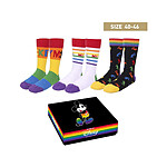 Disney - Pack 3 paires de chaussettes Mickey Pride Collection 40-46