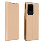 Dux Ducis Étui pour Samsung Galaxy S20 Ultra Porte-carte Support Vidéo  Rose Gold