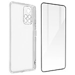 Avizar Coque Xiaomi Poco M4 Pro 5G / Redmi Note 11S 5G Souple Verre 9H