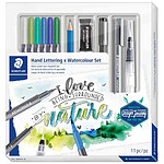 Staedtler Kit aquarelle & de calligraphie Watercolor