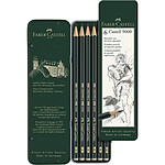 FABER-CASTELL Set Sélection Castell 9000 de 6 crayons graphite