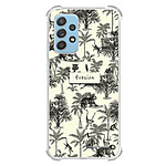 LaCoqueFrançaise Coque Samsung Galaxy A52 Silicone antichocs Solides coins renforcés  transparente Motif Botanic Evasion