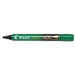 PILOT Marqueur Permanent SCA 400 Pointe Biseau Large Vert x 12