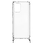 Avizar Coque Galaxy A02s Anneau personnalisable avec bijou/Chaîne - Transparent