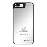 LaCoqueFrançaise Coque iPhone 7 Plus/8 Plus miroir Marseille Notre Dame Design