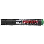 UNI-BALL Marqueur PROCKEY PM126 Pointe biseautée large 5,7mm Vert x 12