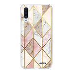 Evetane Coque Samsung Galaxy A70 360 intégrale transparente Motif Marbre Rose Losange Tendance