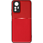 Avizar Coque pour Xiaomi Redmi Note 12S Rigide Contour souple Antichoc Rouge